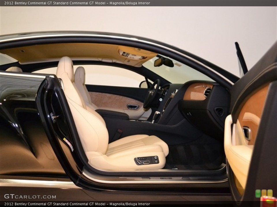 Magnolia/Beluga Interior Photo for the 2012 Bentley Continental GT  #50231782