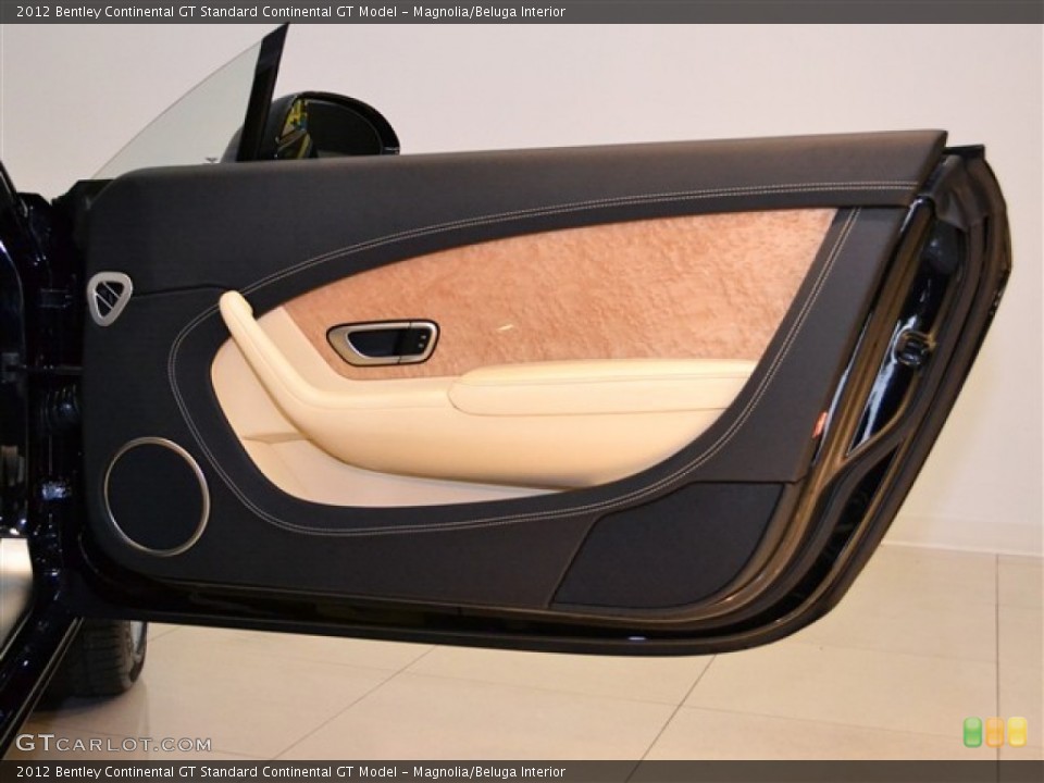 Magnolia/Beluga Interior Door Panel for the 2012 Bentley Continental GT  #50231821