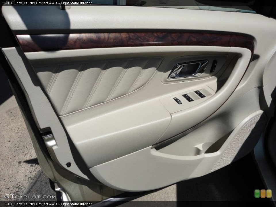 Light Stone Interior Door Panel for the 2010 Ford Taurus Limited AWD #50238019