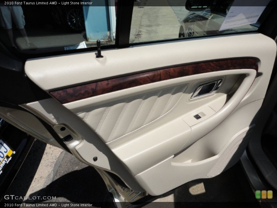 Light Stone Interior Door Panel for the 2010 Ford Taurus Limited AWD #50238049
