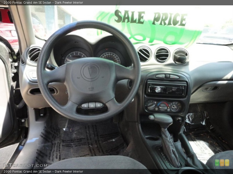 Dark Pewter Interior Dashboard for the 2000 Pontiac Grand Am SE Sedan #50239507