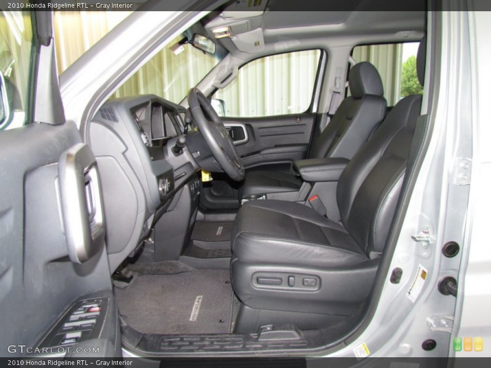 Gray Interior Photo for the 2010 Honda Ridgeline RTL #50241784