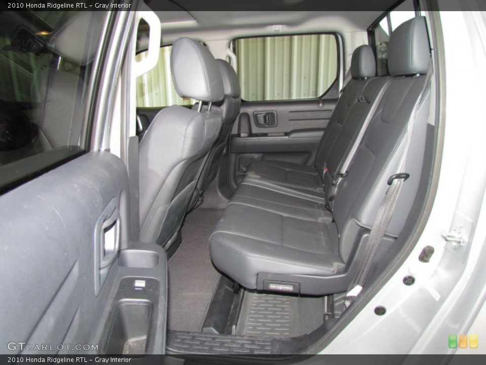 Gray Interior Photo for the 2010 Honda Ridgeline RTL #50241832