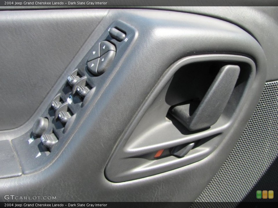 Dark Slate Gray Interior Controls for the 2004 Jeep Grand Cherokee Laredo #50246392