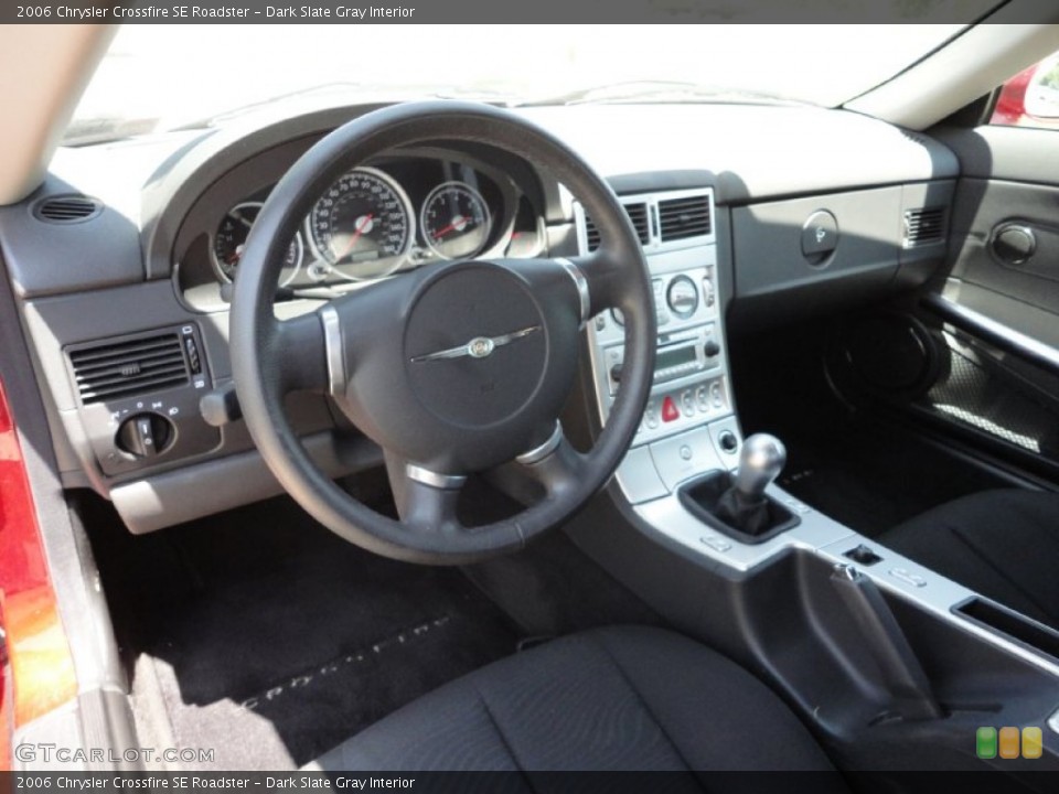 Dark Slate Gray Interior Prime Interior for the 2006 Chrysler Crossfire SE Roadster #50247652