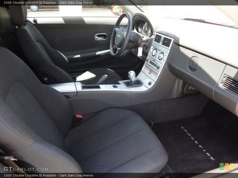 Dark Slate Gray Interior Photo for the 2006 Chrysler Crossfire SE Roadster #50247679