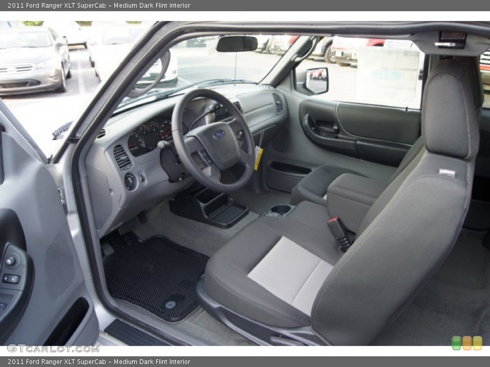 Medium Dark Flint Interior Photo for the 2011 Ford Ranger XLT SuperCab #50249093