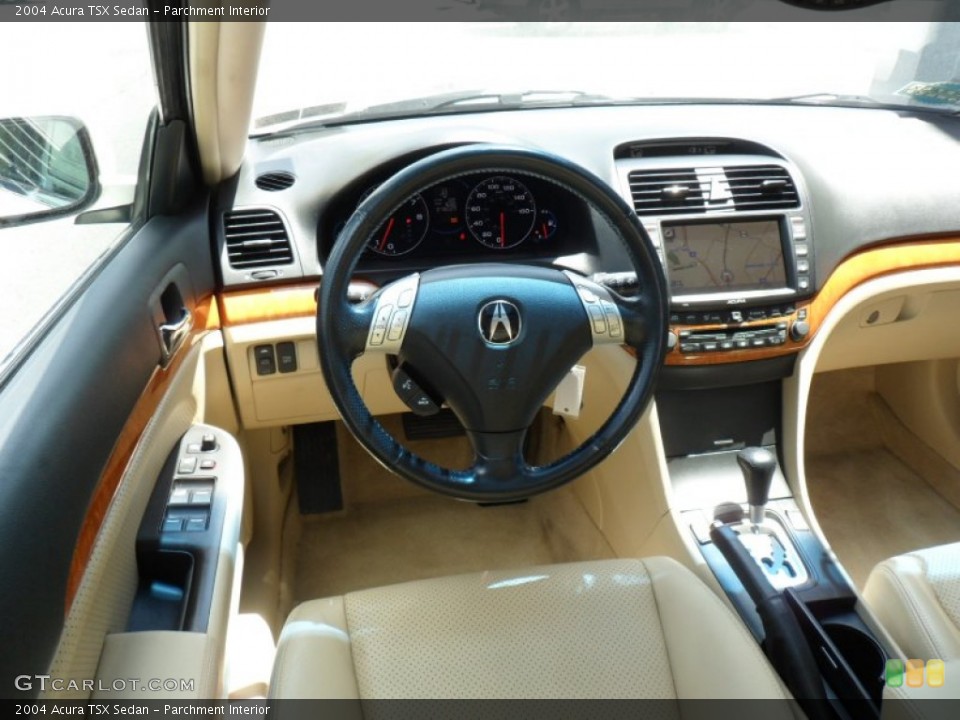 Parchment Interior Dashboard for the 2004 Acura TSX Sedan #50251781