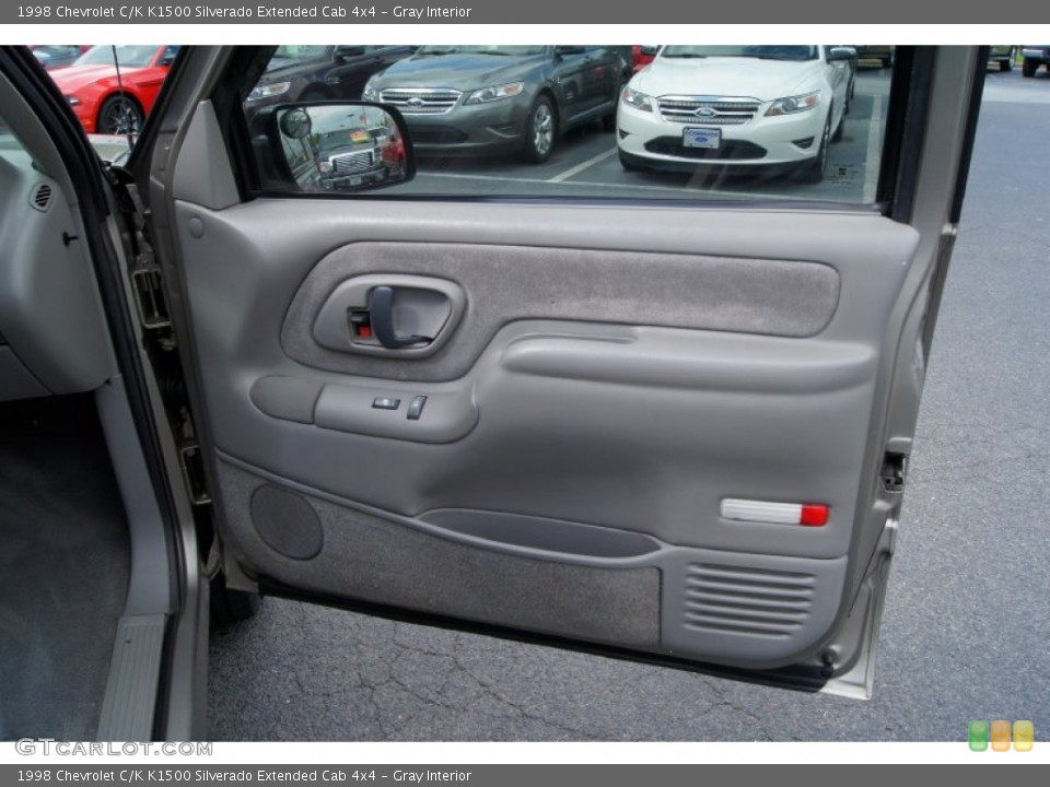 Gray Interior Door Panel for the 1998 Chevrolet C/K K1500 Silverado Extended Cab 4x4 #50253185