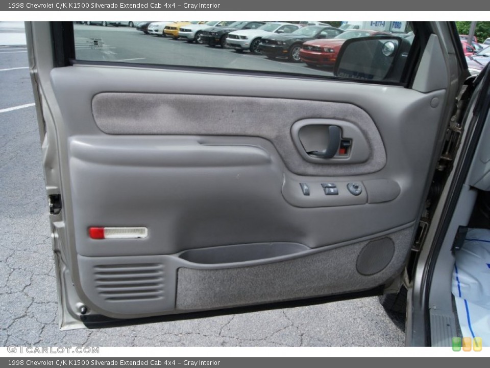 Gray Interior Door Panel for the 1998 Chevrolet C/K K1500 Silverado Extended Cab 4x4 #50253254