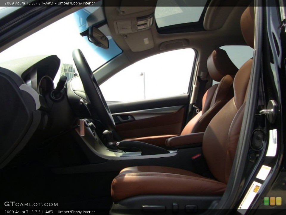 Umber/Ebony Interior Photo for the 2009 Acura TL 3.7 SH-AWD #50254256
