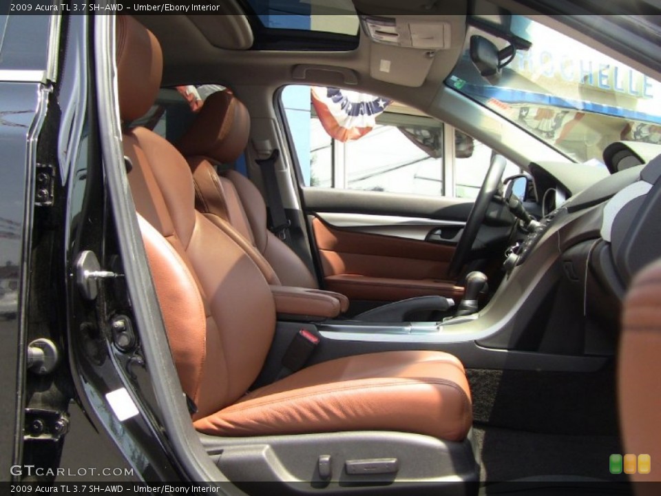 Umber/Ebony Interior Photo for the 2009 Acura TL 3.7 SH-AWD #50254265