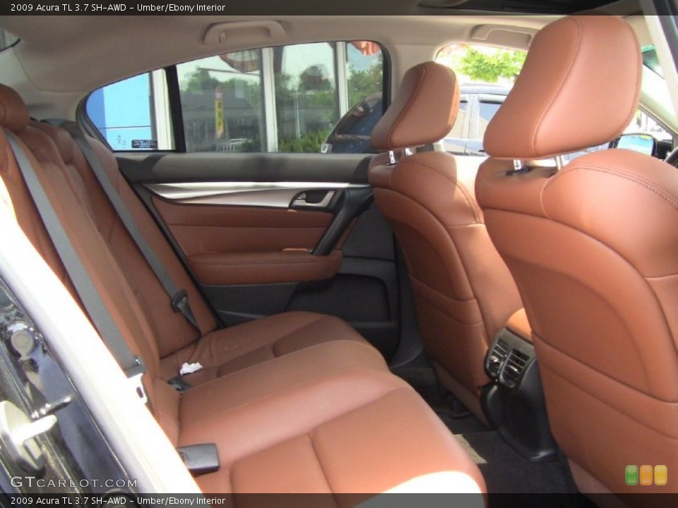 Umber/Ebony Interior Photo for the 2009 Acura TL 3.7 SH-AWD #50254274