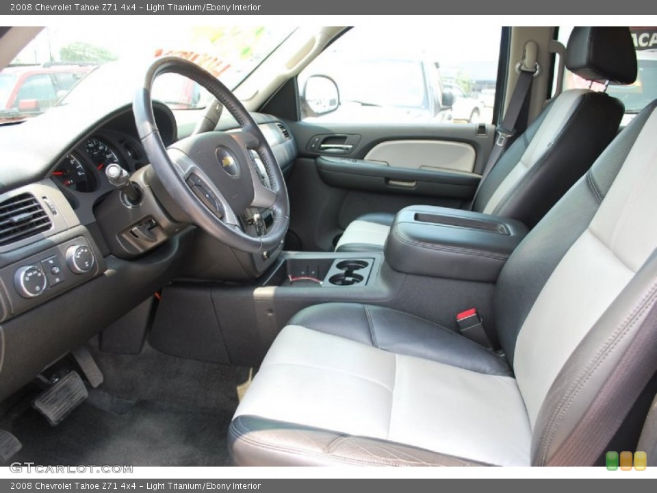 Light Titanium/Ebony Interior Photo for the 2008 Chevrolet Tahoe Z71 4x4 #50256842