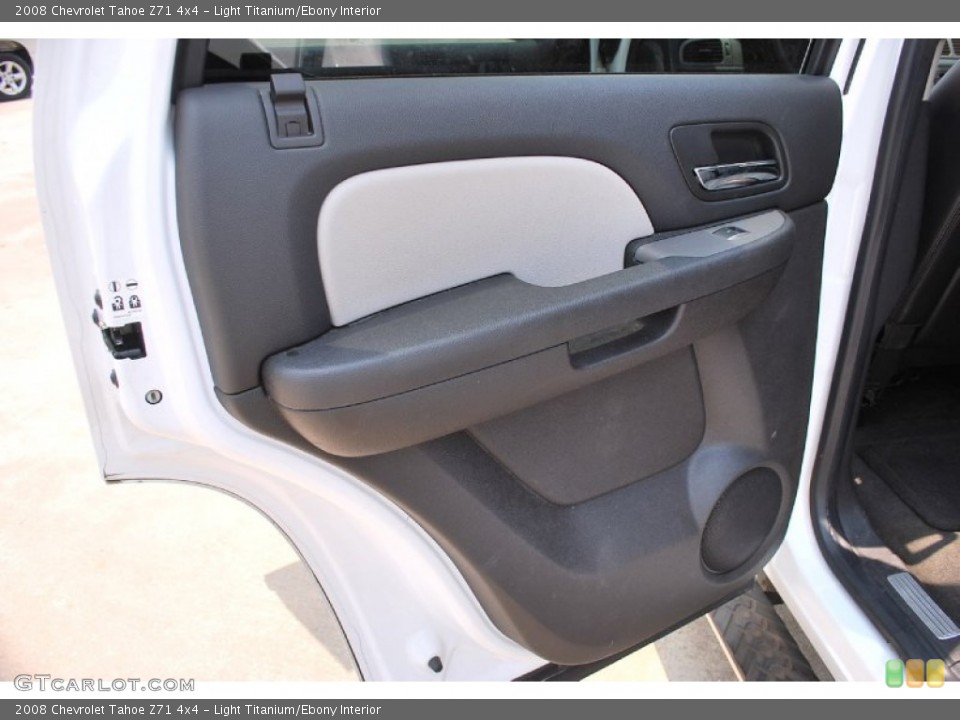 Light Titanium/Ebony Interior Door Panel for the 2008 Chevrolet Tahoe Z71 4x4 #50256854