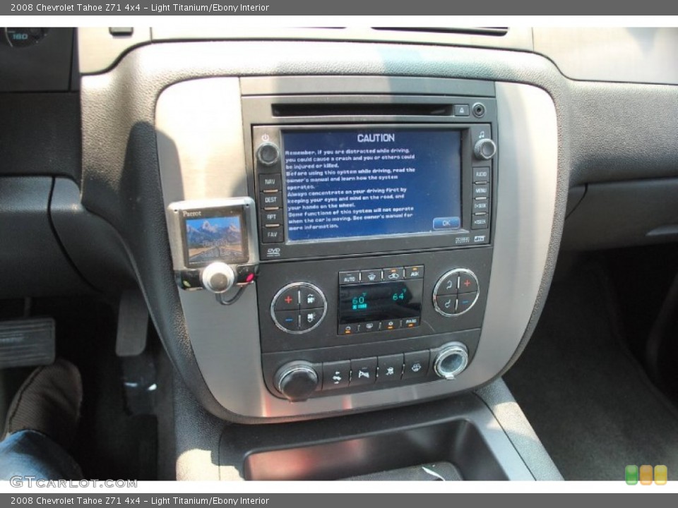 Light Titanium/Ebony Interior Controls for the 2008 Chevrolet Tahoe Z71 4x4 #50256953