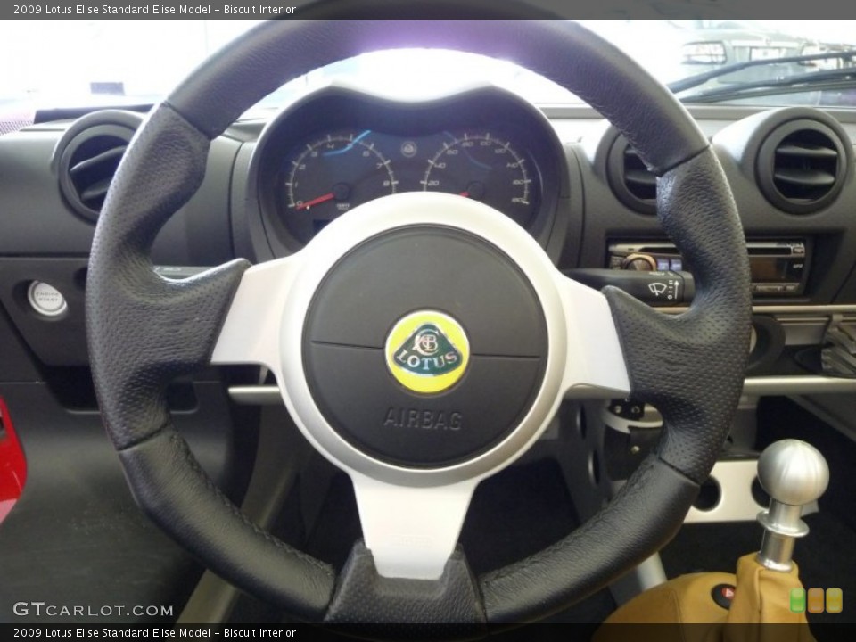 Biscuit Interior Steering Wheel for the 2009 Lotus Elise  #50259068