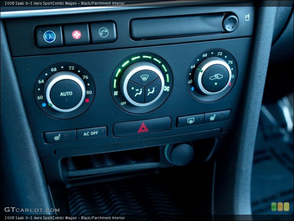 Black/Parchment Interior Controls for the 2008 Saab 9-3 Aero SportCombi Wagon #50259314