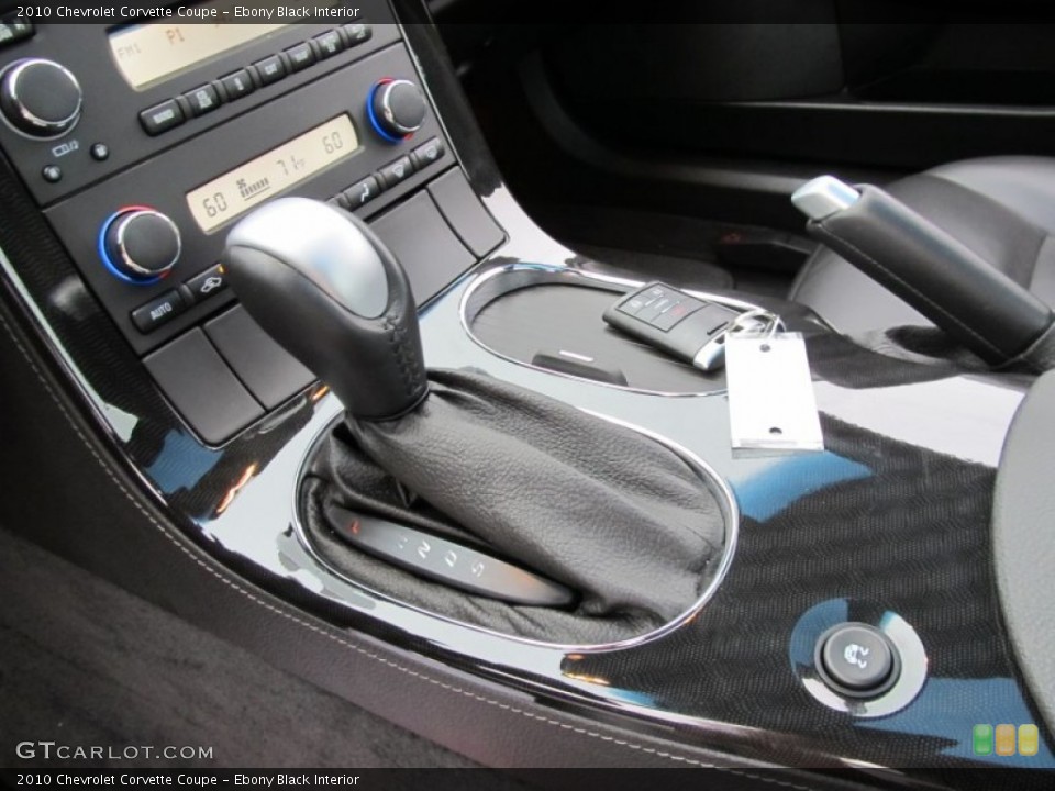 Ebony Black Interior Transmission for the 2010 Chevrolet Corvette Coupe #50260160