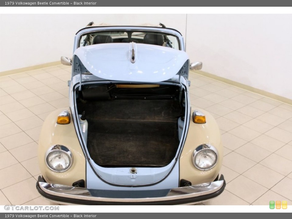 Black Interior Trunk for the 1979 Volkswagen Beetle Convertible #50260904