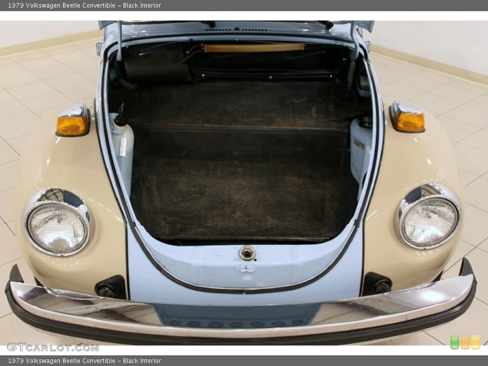 Black Interior Trunk for the 1979 Volkswagen Beetle Convertible #50260913