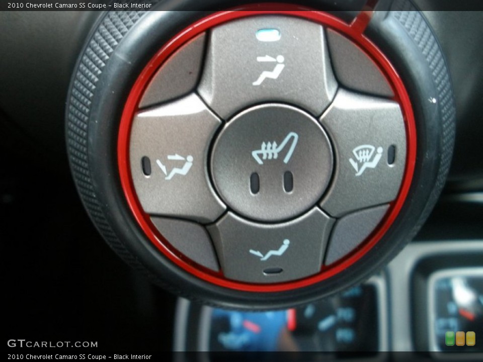 Black Interior Controls for the 2010 Chevrolet Camaro SS Coupe #50260925