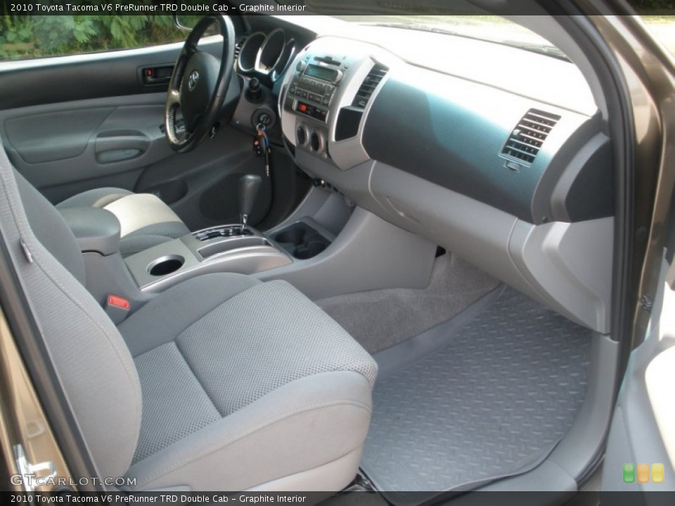 Graphite Interior Photo for the 2010 Toyota Tacoma V6 PreRunner TRD Double Cab #50261843