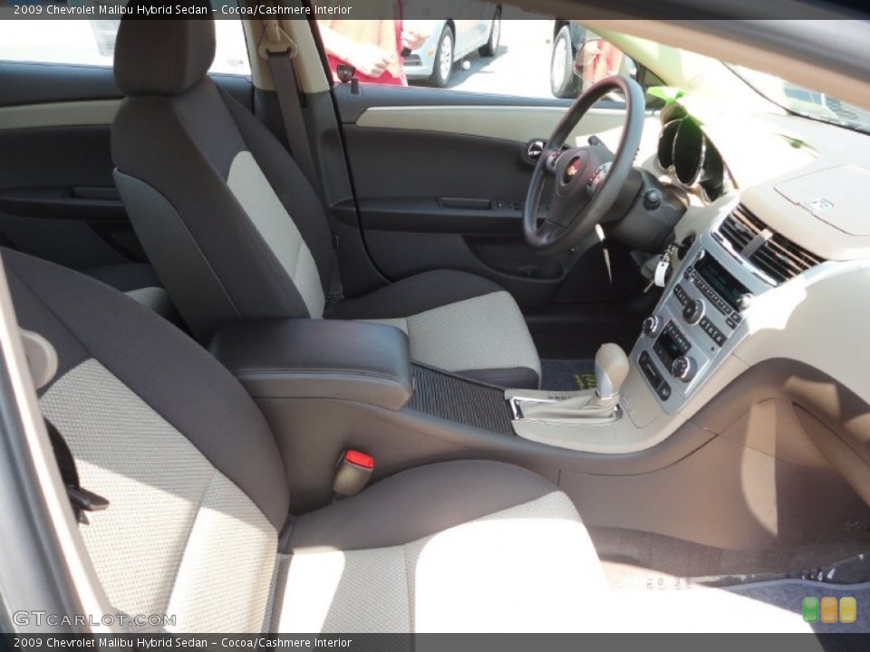 Cocoa/Cashmere Interior Photo for the 2009 Chevrolet Malibu Hybrid Sedan #50262410