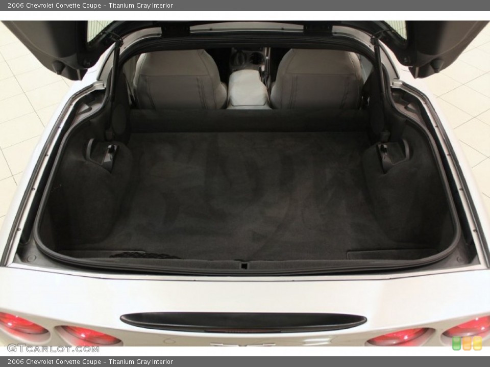 Titanium Gray Interior Trunk for the 2006 Chevrolet Corvette Coupe #50263826