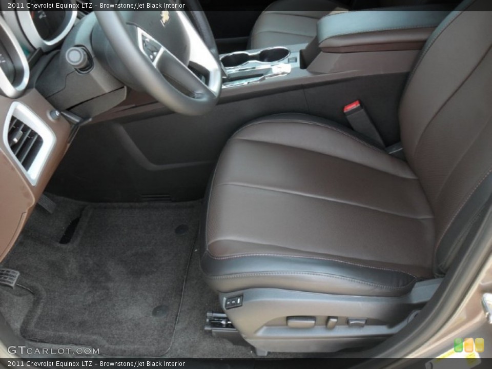 Brownstone/Jet Black Interior Photo for the 2011 Chevrolet Equinox LTZ #50265941