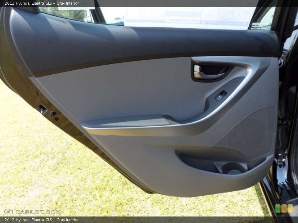 Gray Interior Door Panel for the 2012 Hyundai Elantra GLS #50267387
