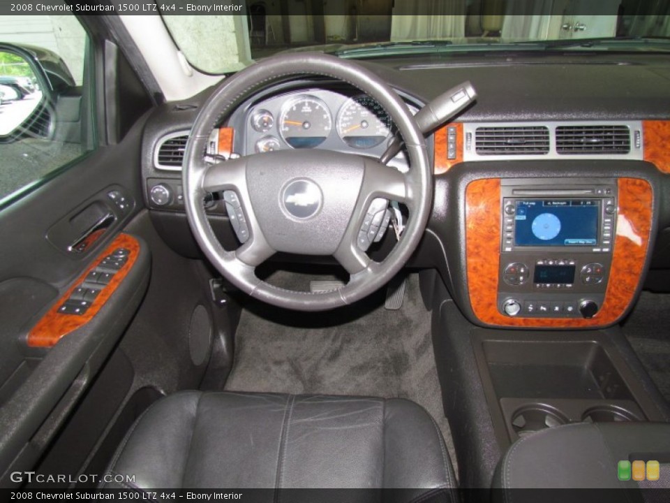 Ebony Interior Dashboard for the 2008 Chevrolet Suburban 1500 LTZ 4x4 #50269200