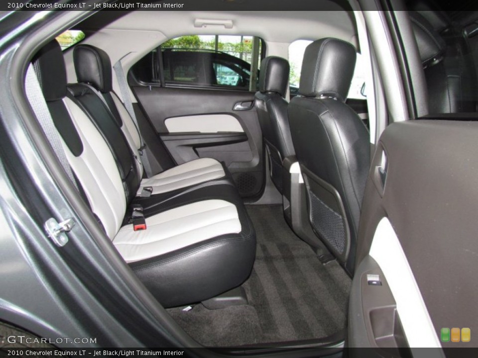 Jet Black/Light Titanium Interior Photo for the 2010 Chevrolet Equinox LT #50270790