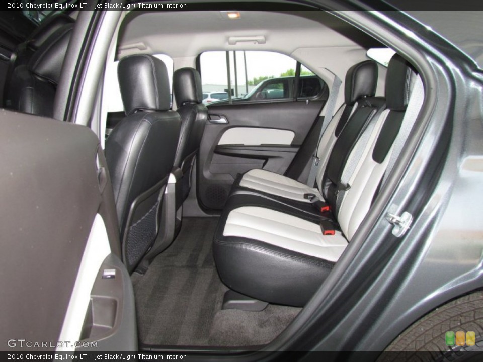 Jet Black/Light Titanium Interior Photo for the 2010 Chevrolet Equinox LT #50270805