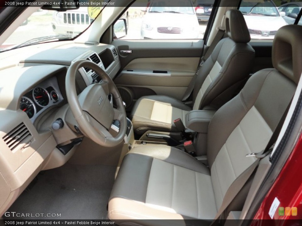 Pastel Pebble Beige Interior Photo for the 2008 Jeep Patriot Limited 4x4 #50270832