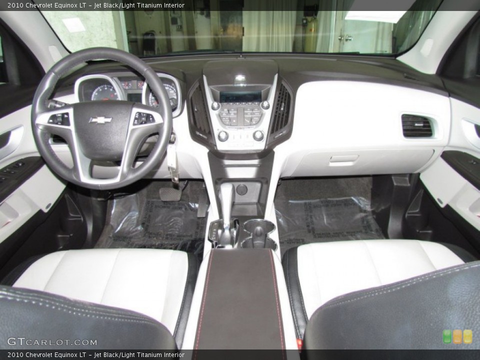 Jet Black/Light Titanium Interior Dashboard for the 2010 Chevrolet Equinox LT #50270838