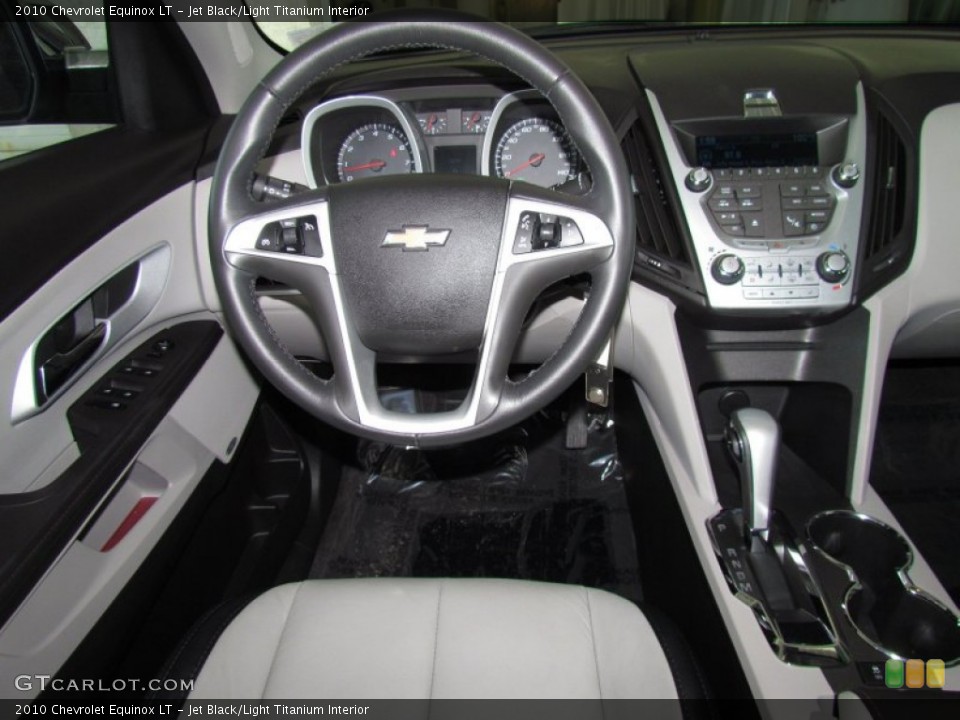 Jet Black/Light Titanium Interior Dashboard for the 2010 Chevrolet Equinox LT #50270853