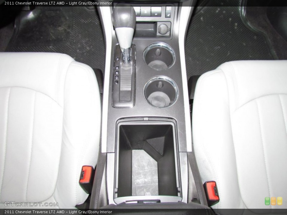 Light Gray/Ebony Interior Transmission for the 2011 Chevrolet Traverse LTZ AWD #50271534