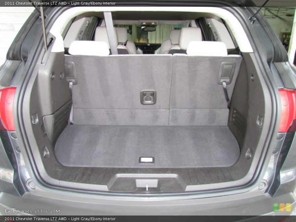 Light Gray/Ebony Interior Trunk for the 2011 Chevrolet Traverse LTZ AWD #50271567