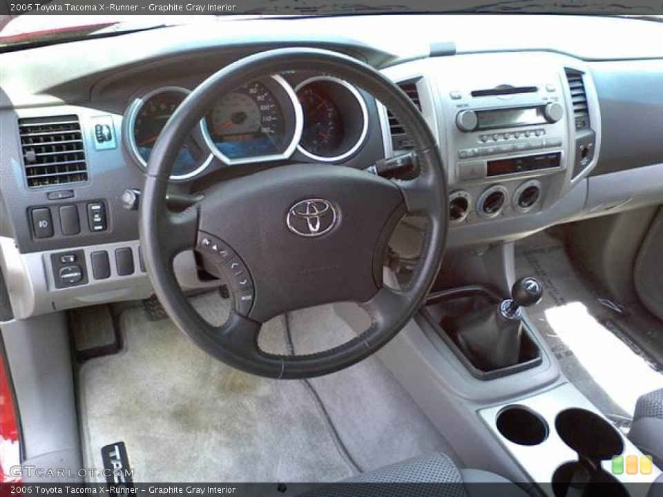 Graphite Gray Interior Photo for the 2006 Toyota Tacoma X-Runner #50271675