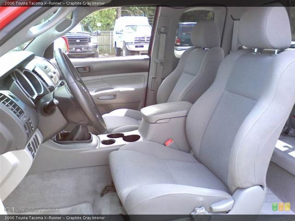 Graphite Gray Interior Photo for the 2006 Toyota Tacoma X-Runner #50271684
