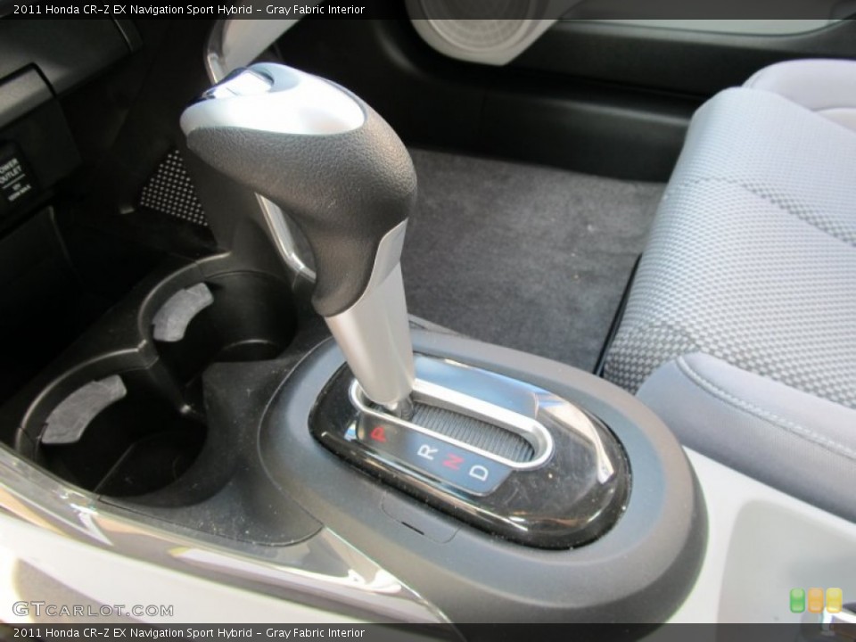 Gray Fabric Interior Transmission for the 2011 Honda CR-Z EX Navigation Sport Hybrid #50272056