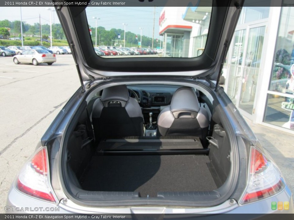 Gray Fabric Interior Trunk for the 2011 Honda CR-Z EX Navigation Sport Hybrid #50272086