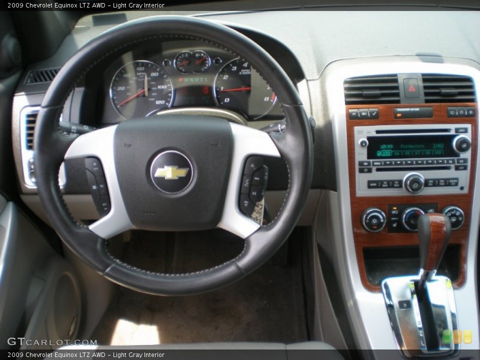 Light Gray Interior Dashboard for the 2009 Chevrolet Equinox LTZ AWD #50272923