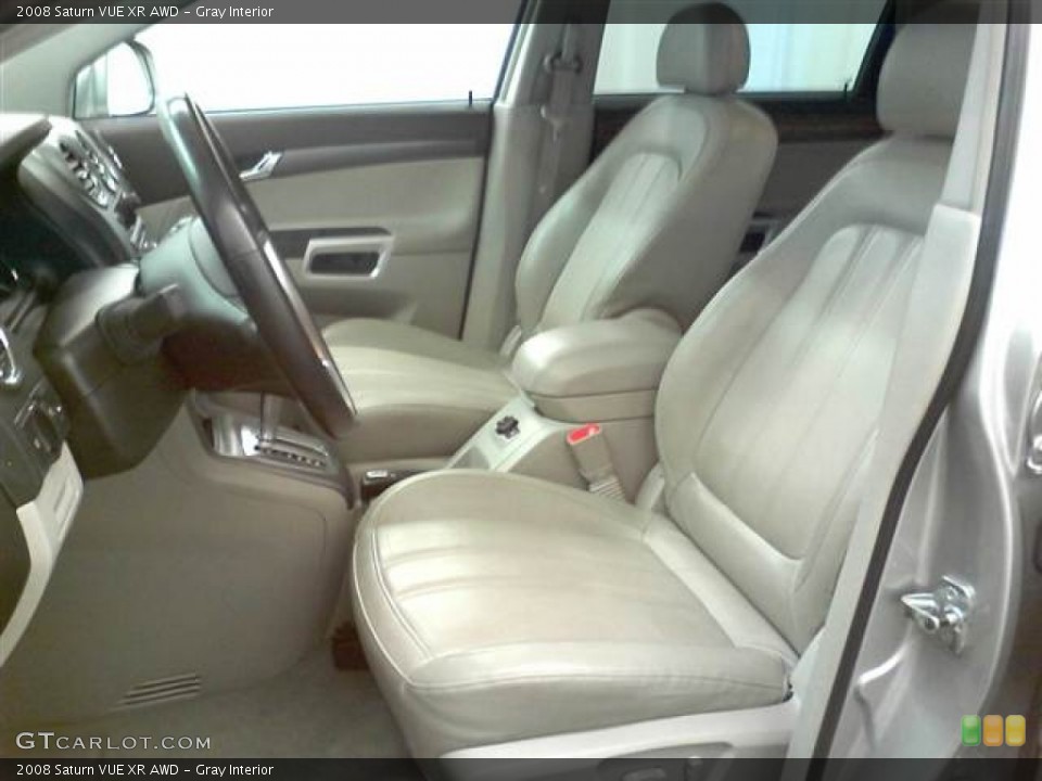 Gray Interior Photo for the 2008 Saturn VUE XR AWD #50273751