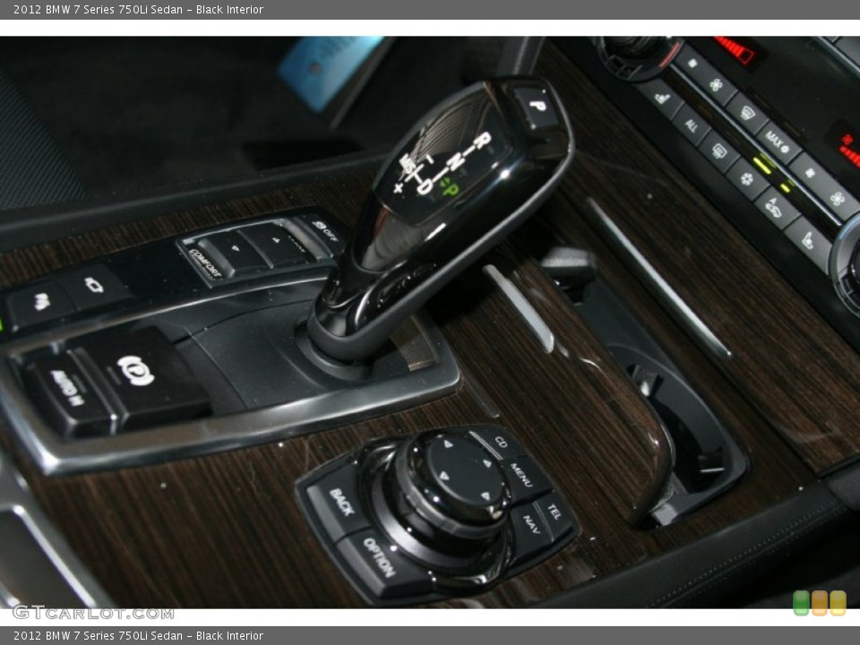 Black Interior Transmission for the 2012 BMW 7 Series 750Li Sedan #50275449