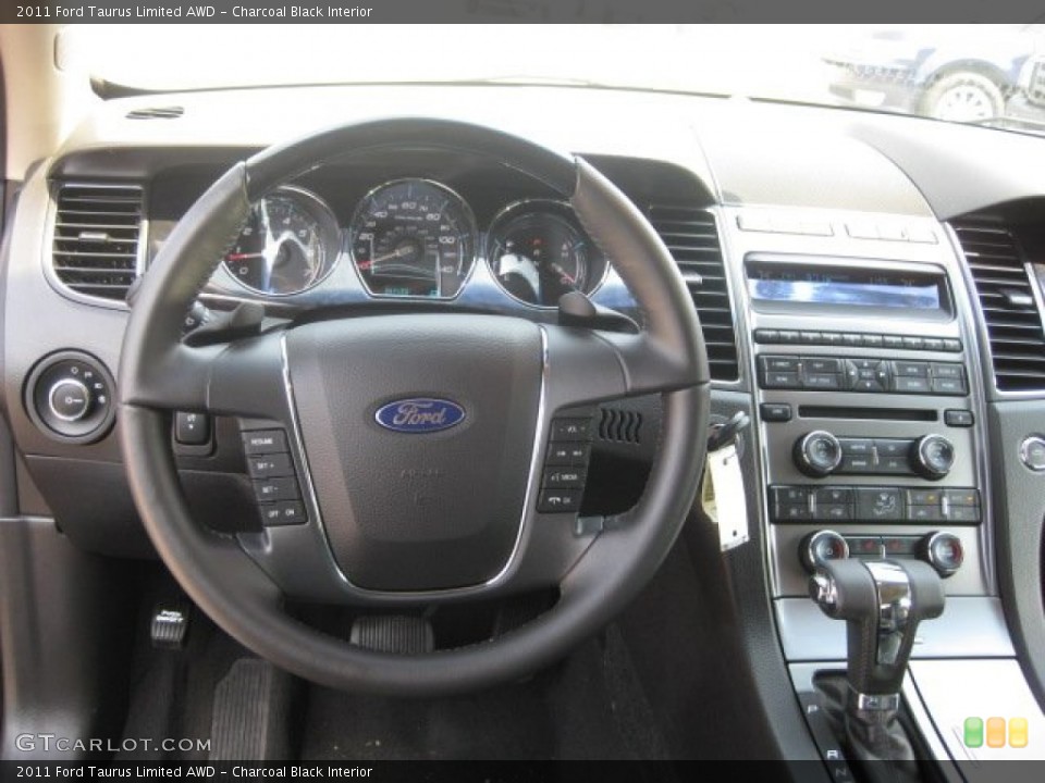Charcoal Black Interior Dashboard for the 2011 Ford Taurus Limited AWD #50276106