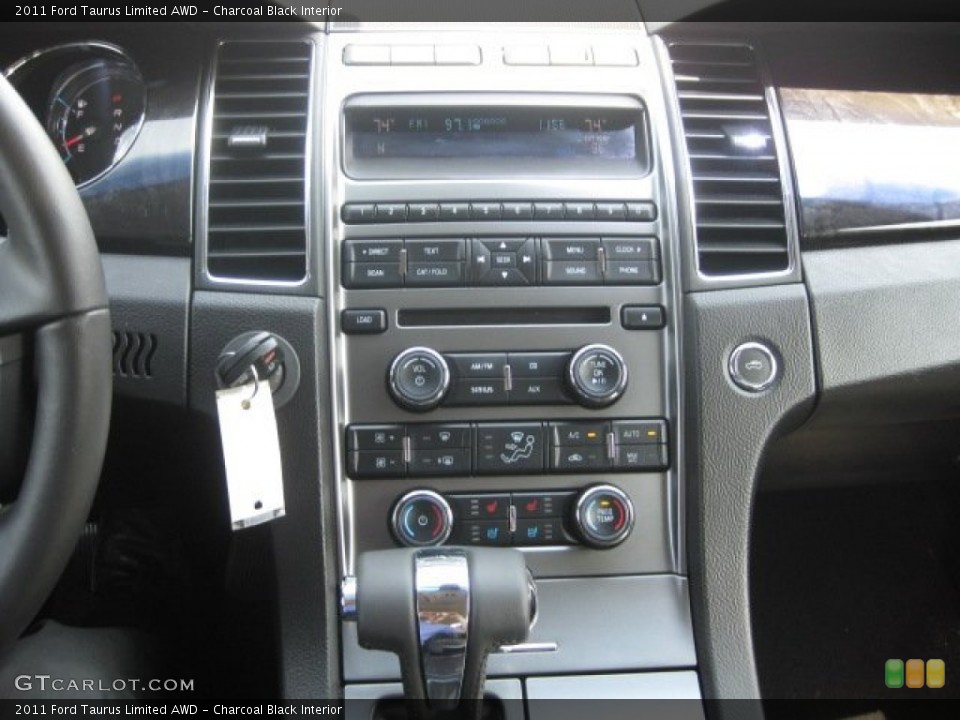 Charcoal Black Interior Controls for the 2011 Ford Taurus Limited AWD #50276118