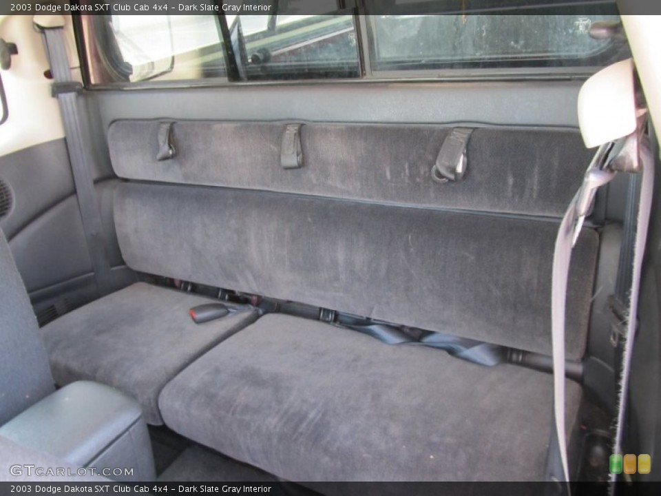 Dark Slate Gray Interior Photo for the 2003 Dodge Dakota SXT Club Cab 4x4 #50276817