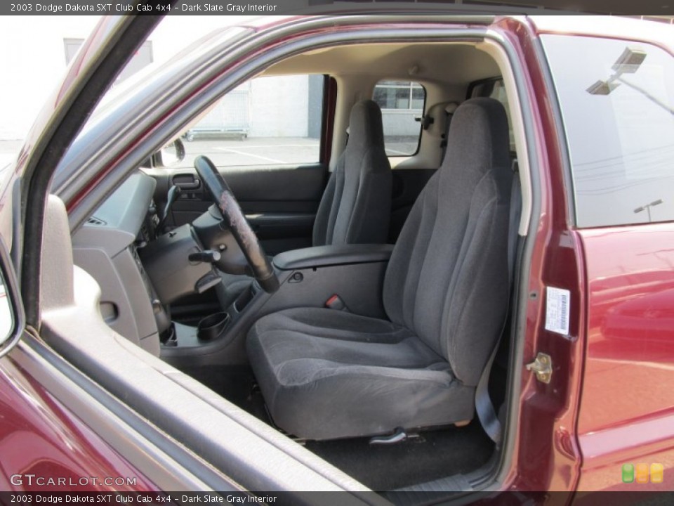 Dark Slate Gray Interior Photo for the 2003 Dodge Dakota SXT Club Cab 4x4 #50276862
